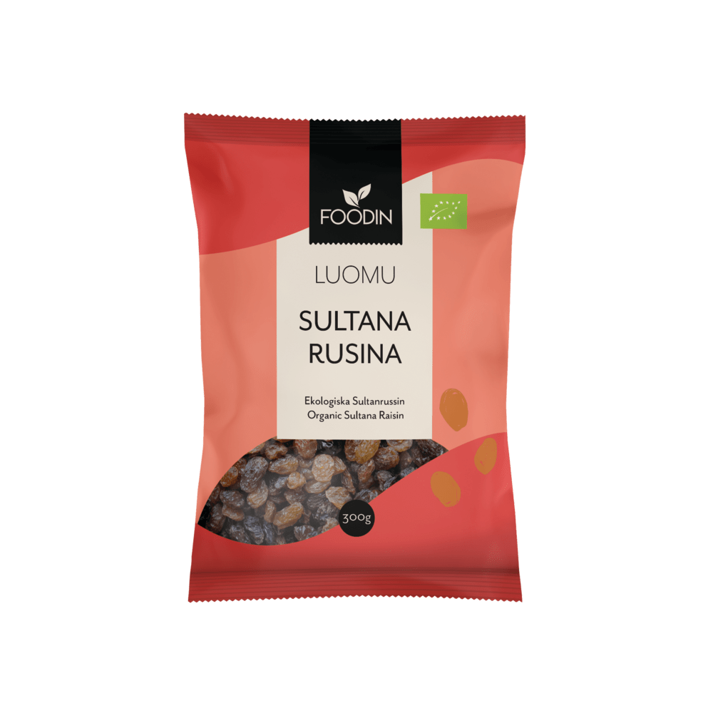 Foodin Luomu Sultana Rusina 300 g