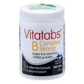 Vitatabs B-Complex Strong - Vahva B-vitamiinitabletti 100 tabl.