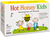 Hot Honey Kids - C-vitamiini - sinkki - hunaja - Kuumajuomajauhe 20 pss