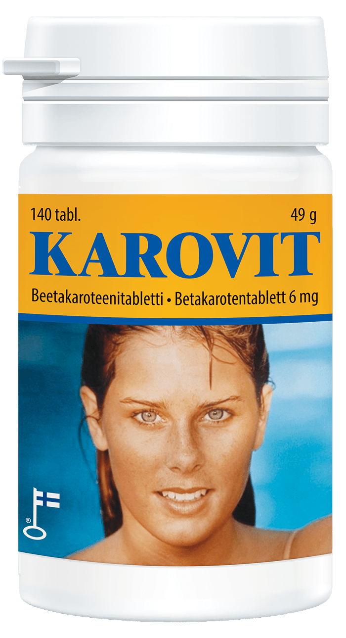 Karovit - Beetakaroteenitabletti 140 tabl.