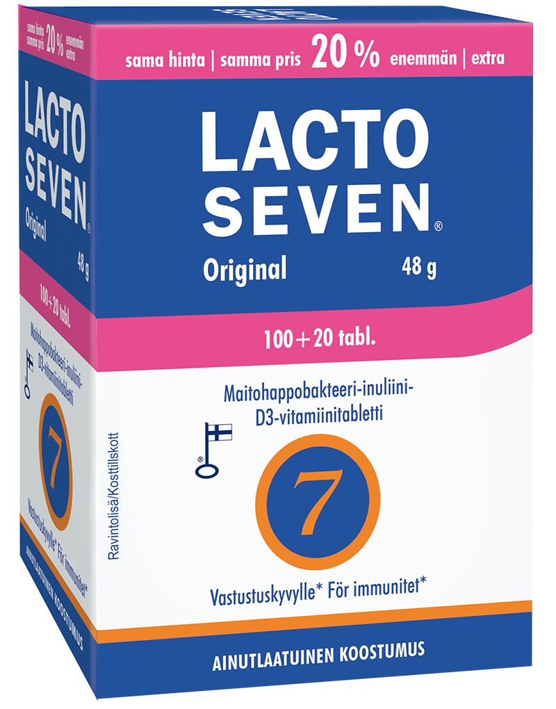 Lacto Seven Original 100 + 20 tabl.