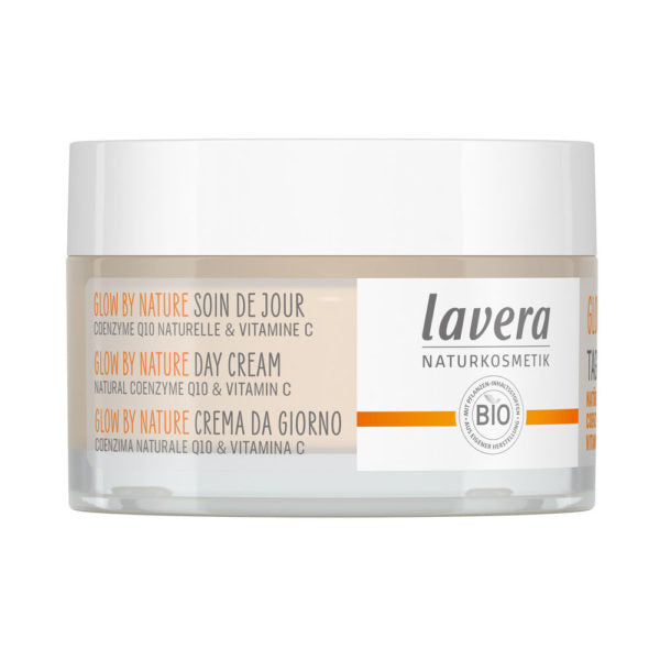 Lavera Glow By Nature Day Cream Q10 + Vitamine C - Päivävoide 50 ml