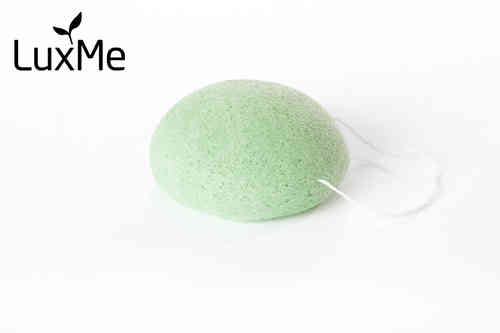 LuxMe Konjac-sieni Epäpuhtaalle iholle  - vihreä 1 kpl