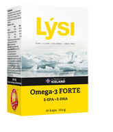 Lysi Omega-3 FORTE Kalaöljykapseli 80 kaps.