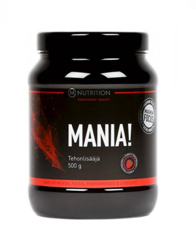 M-Nutrition Mania! Metsävadelma 500 g - Sinunapteekki.fi