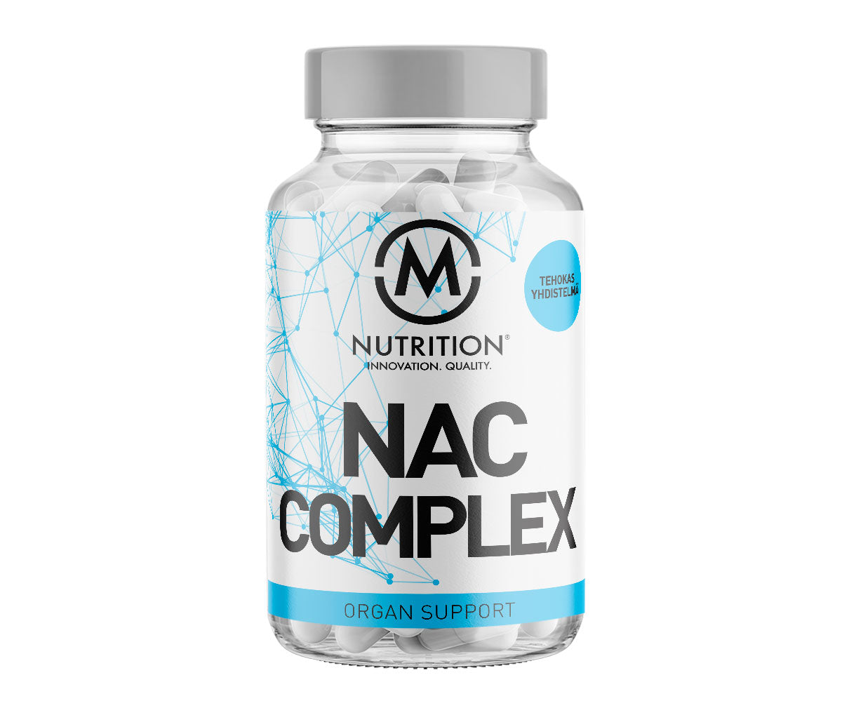 M-Nutrition NAC Complex - N-asetyyli-L-kysteiini-Valmiste 90 kaps.
