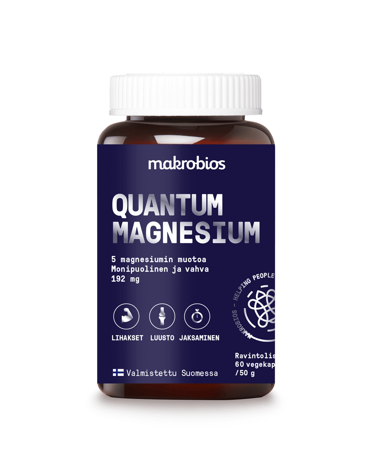 Makrobios Quantum Magnesium 60 kaps. - Sinunapteekki.fi