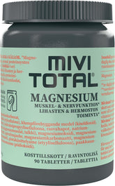 Mivitotal Magnesium 90 tabl. - Päiväys 10/2024
