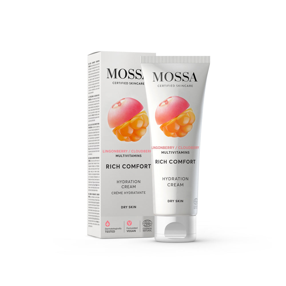 Mossa Rich Comfort Hydration Cream - Tehokosteuttava voide kasvoille 50 ml
