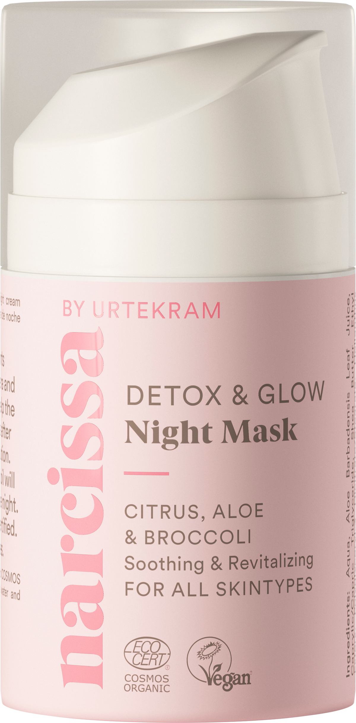 narcissa Detox & Glow Night Mask - Yövoide 50 ml - erä