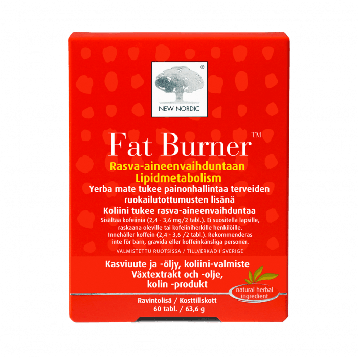 Fat Burner - rasva-aineenvaihduntaan - erä - Sinunapteekki.fi