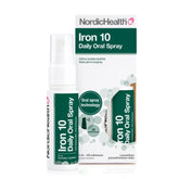 Nordic Health Iron 10 Daily Oral Spray - Vahva Rautasuusuihke 25 ml