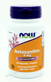 Now Foods Astaksantiini 4 mg 60 kaps.