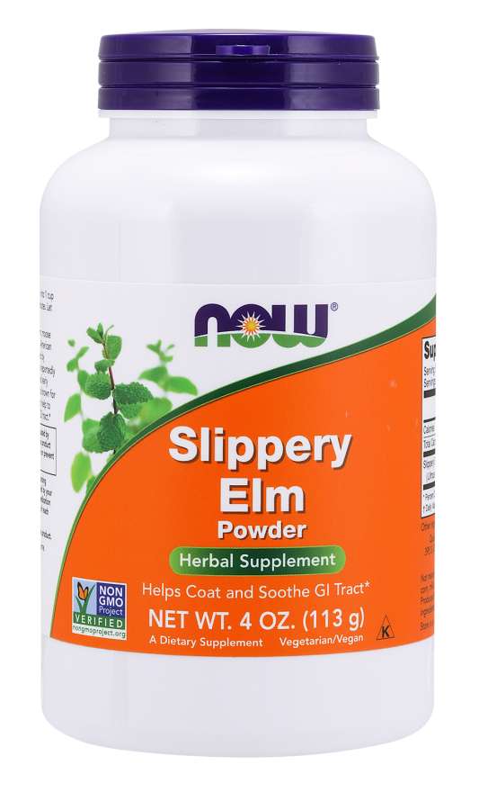 Now Foods Slippery Elm Powder 113 g - Punajalavan kuorijauhe