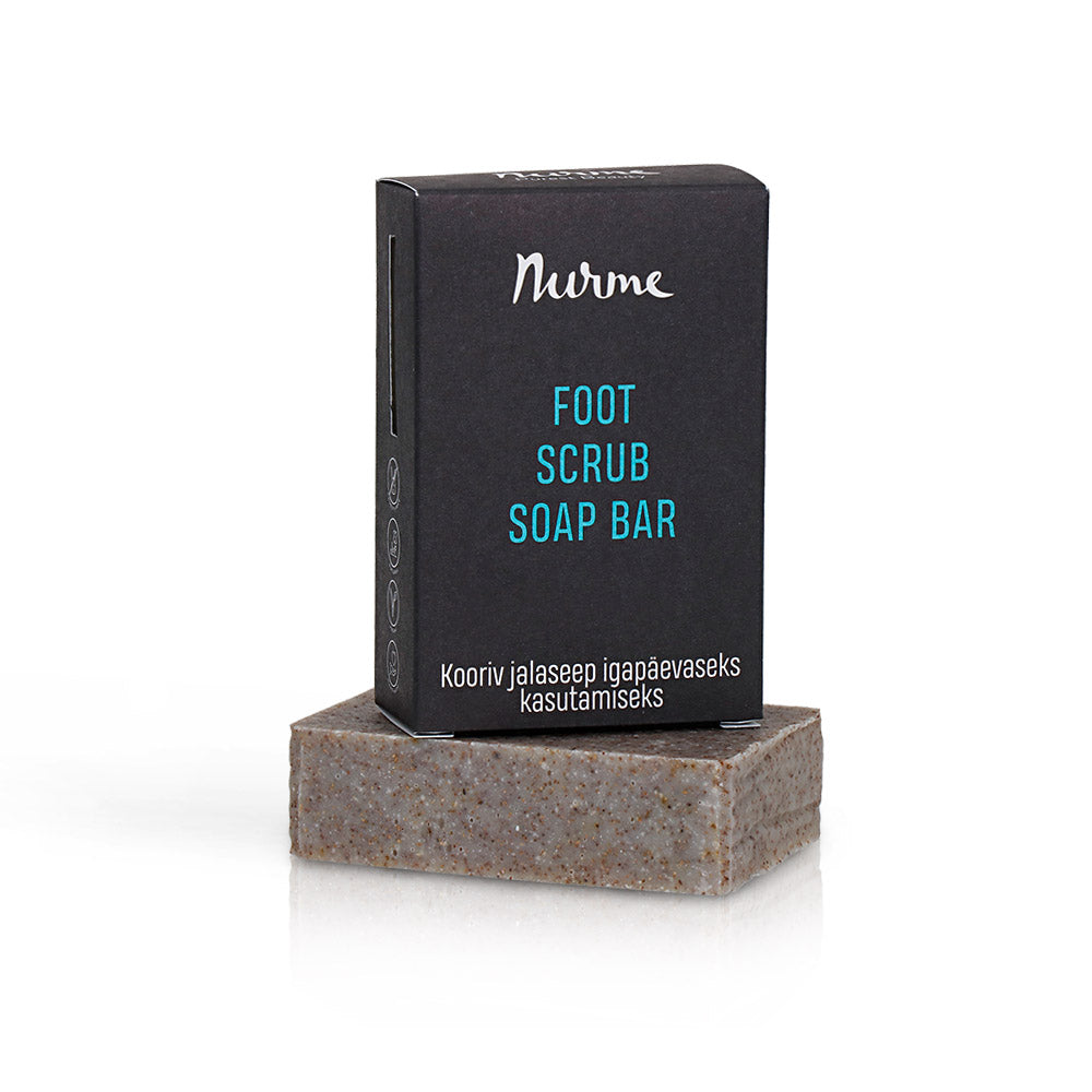Nurme Foot Scrub Soap Bar - Kuorintasaippua jaloille 110 g