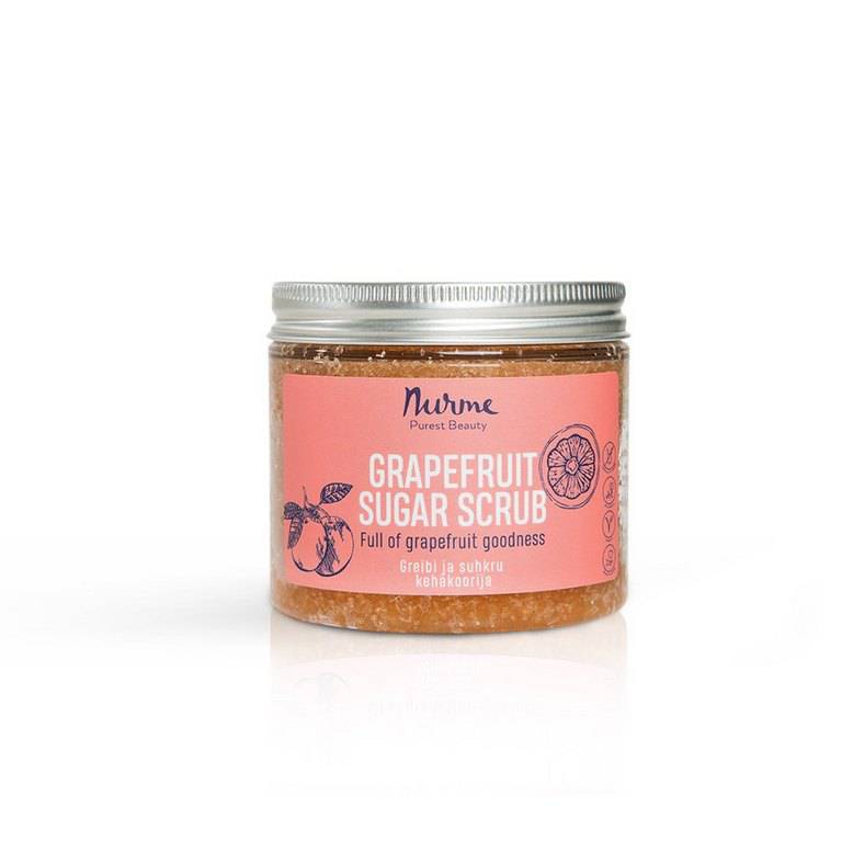 Nurme Grapefruit Sugar Scrub - Greippivartalonkuorinta 250 g - Sinunapteekki.fi