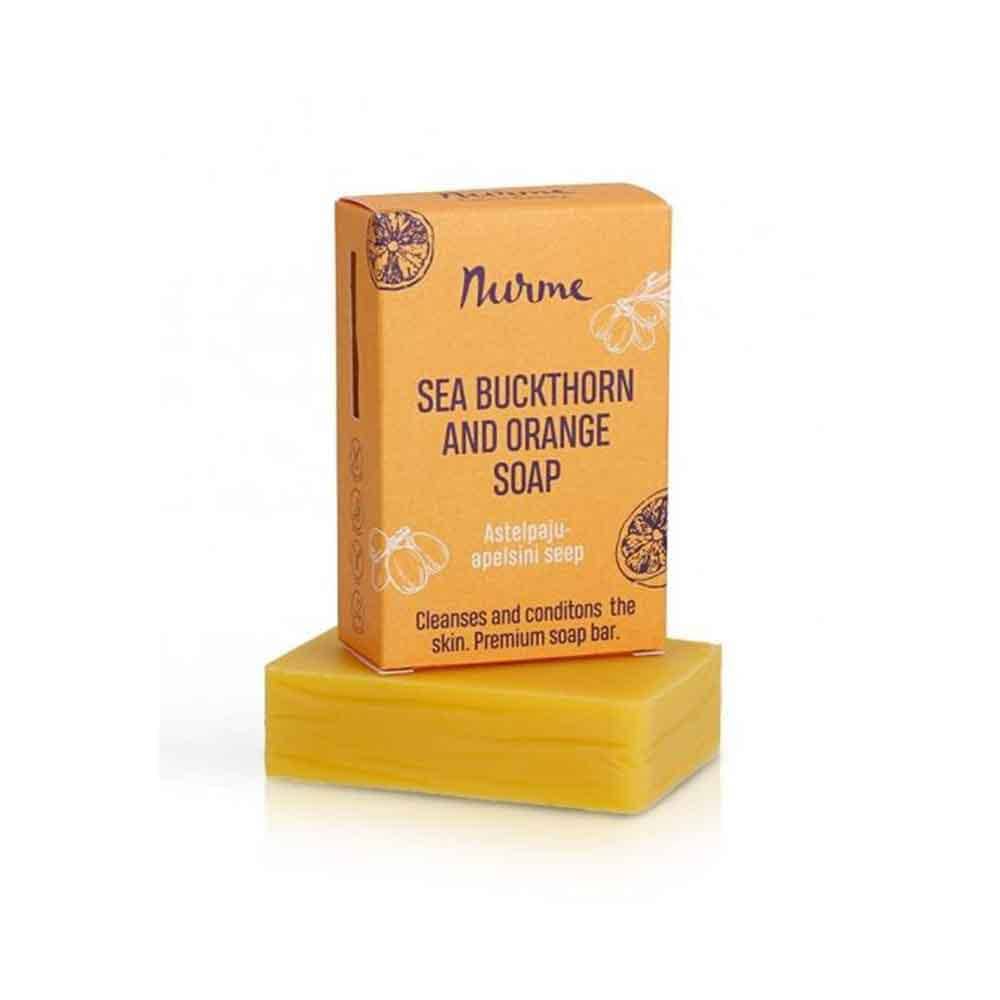 Nurme Sea Buckthorn and Orange Soap - Tyrni & appelsiini Palasaippua 100 g