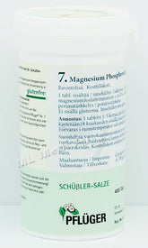 Pflüger Nro 7 Magnesium Phosphoricum - Solusuola 400 tabl