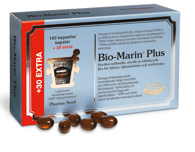 Pharma Nord Bio-Marin® Plus 180+30 kapselia