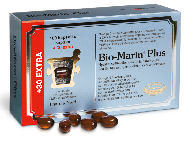 Pharma Nord Bio-Marin® Plus 180+30 kapselia