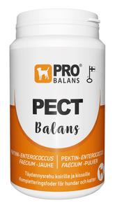 Probalans Pect Balans - Maitohappobakteereja sisältävä täydennysrehu koirille ja kissoille 180 g  - erä