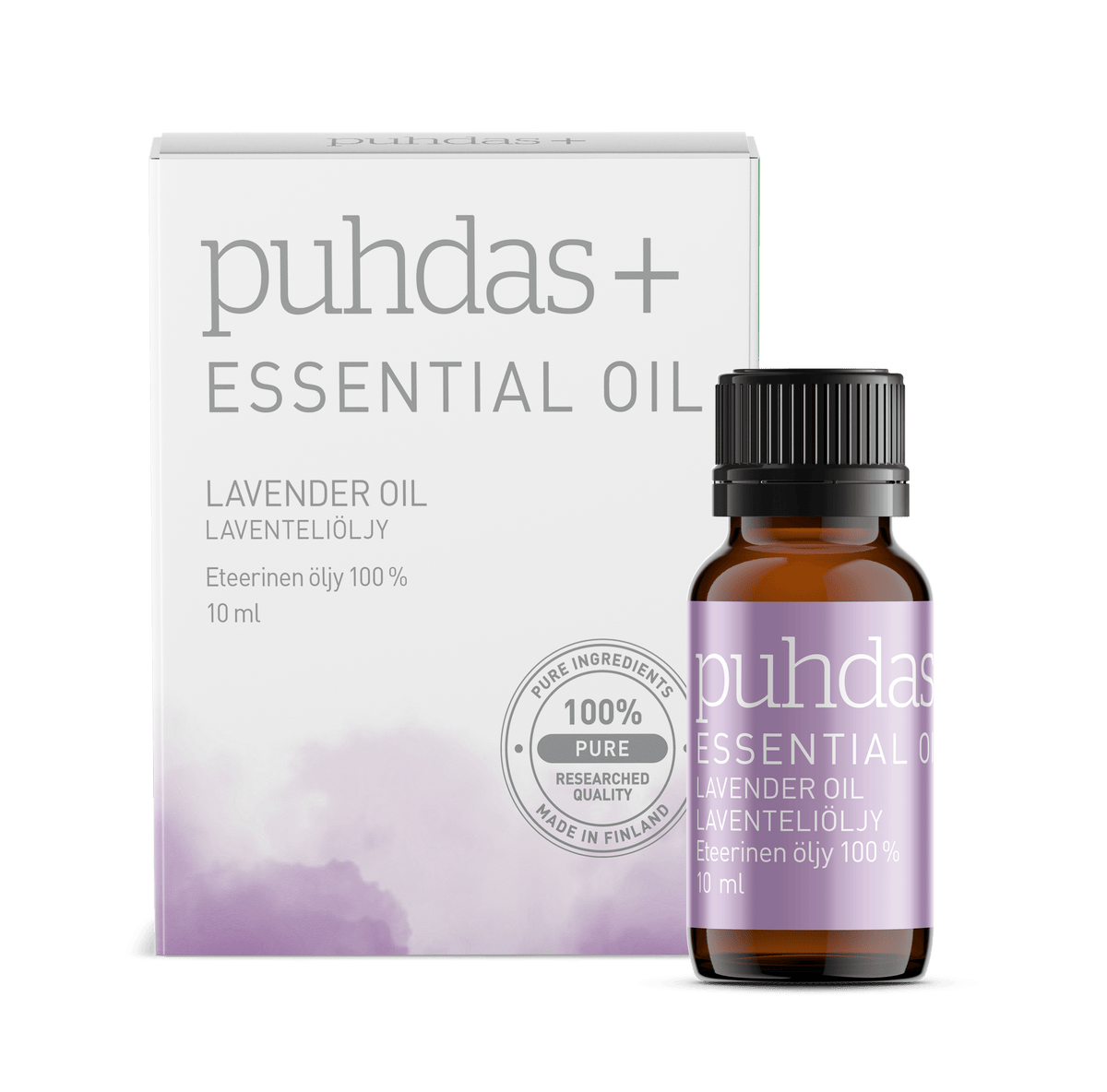 Puhdas+ Essential Oil - Laventeliöljy 10 ml - erä