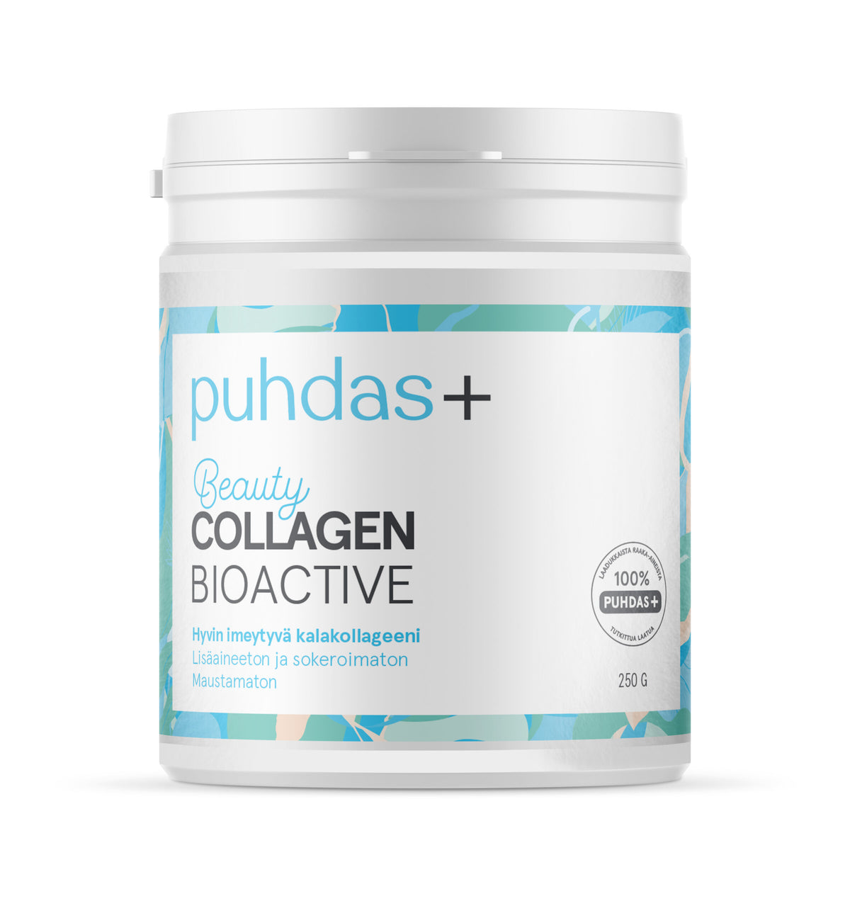 Puhdas+ Beauty Collagen Bioactive Maustamaton jauhe 250 g