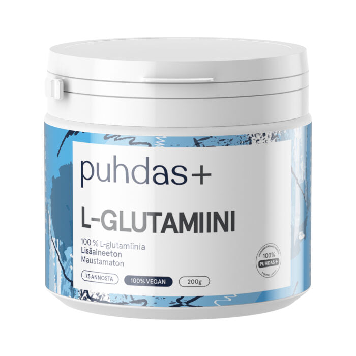 Puhdas+ L-Glutamiini 200 g