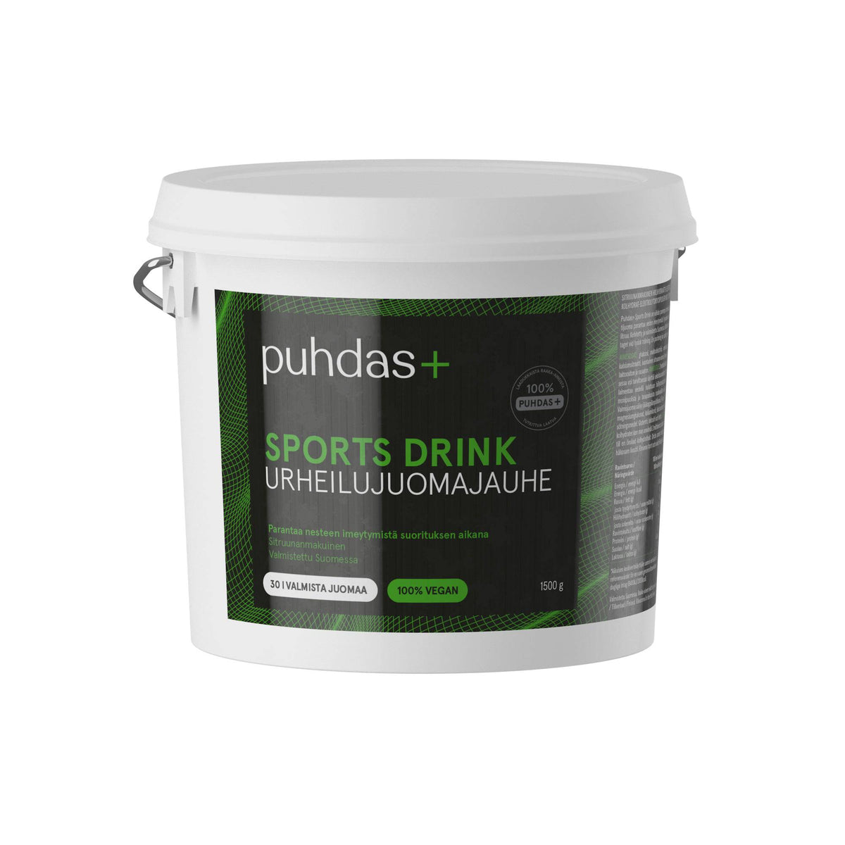 Puhdas+ Sports Drink - Urheilujuomajauhe 1500 g - erä