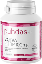 Puhdas+ Vahva 5-HTP 100 mg 60 kaps.