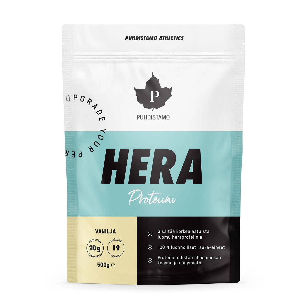 Puhdistamo Athletics Hera Proteiini Vanilja 500 g