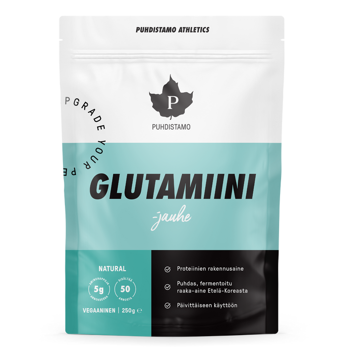 Puhdistamo Natural Glutamiini-jauhe 250 g