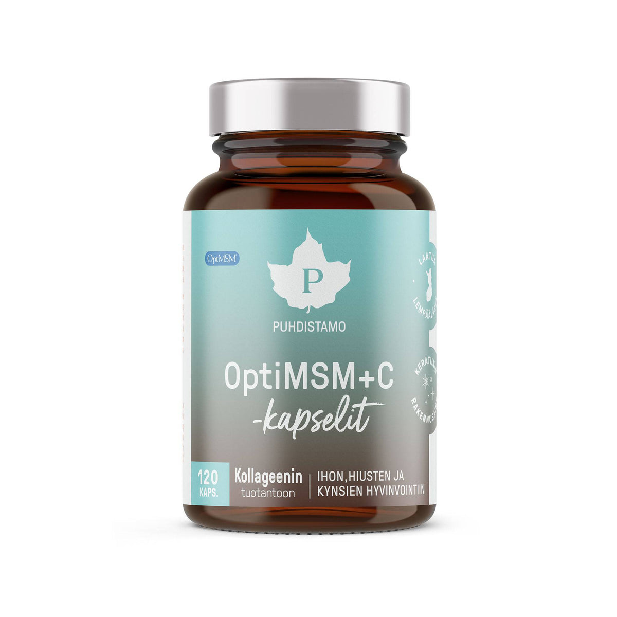 Puhdistamo OptiMSM + C 120 kaps.