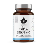 Puhdistamo Tripla Sinkki + C 25 mg SÄÄSTÖPAKKAUS 240 kaps.