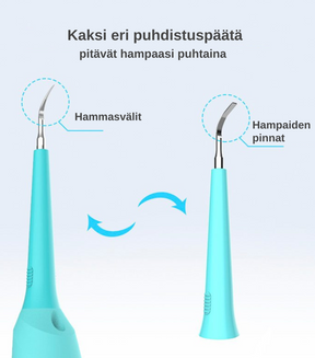 Sähköinen hammaskivenpoistaja - TURKOOSI