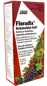 Floradix Rauta ja Vitamiinivalmiste 500 ml