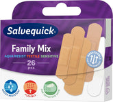 Salvequick Family Mix laastari 26 kpl - Sinunapteekki.fi