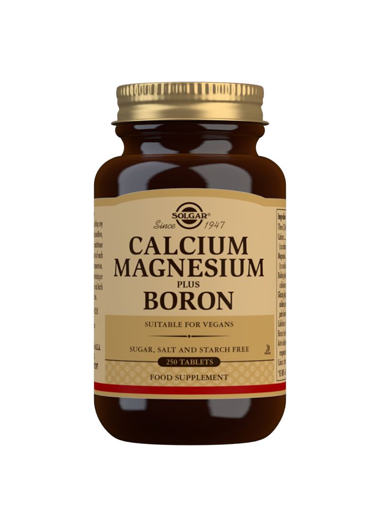 Solgar Calsium Magnesium + Boron - Kalsium Magnesium + Boori 250 tabl.
