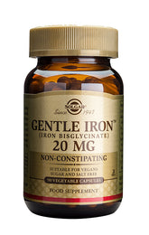 Solgar Gentle Iron 20 mg - Rautavalmiste 90 kaps.