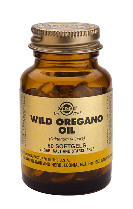 Solgar Wild Oregano Oil - villi oreganoöljy 60 kaps.