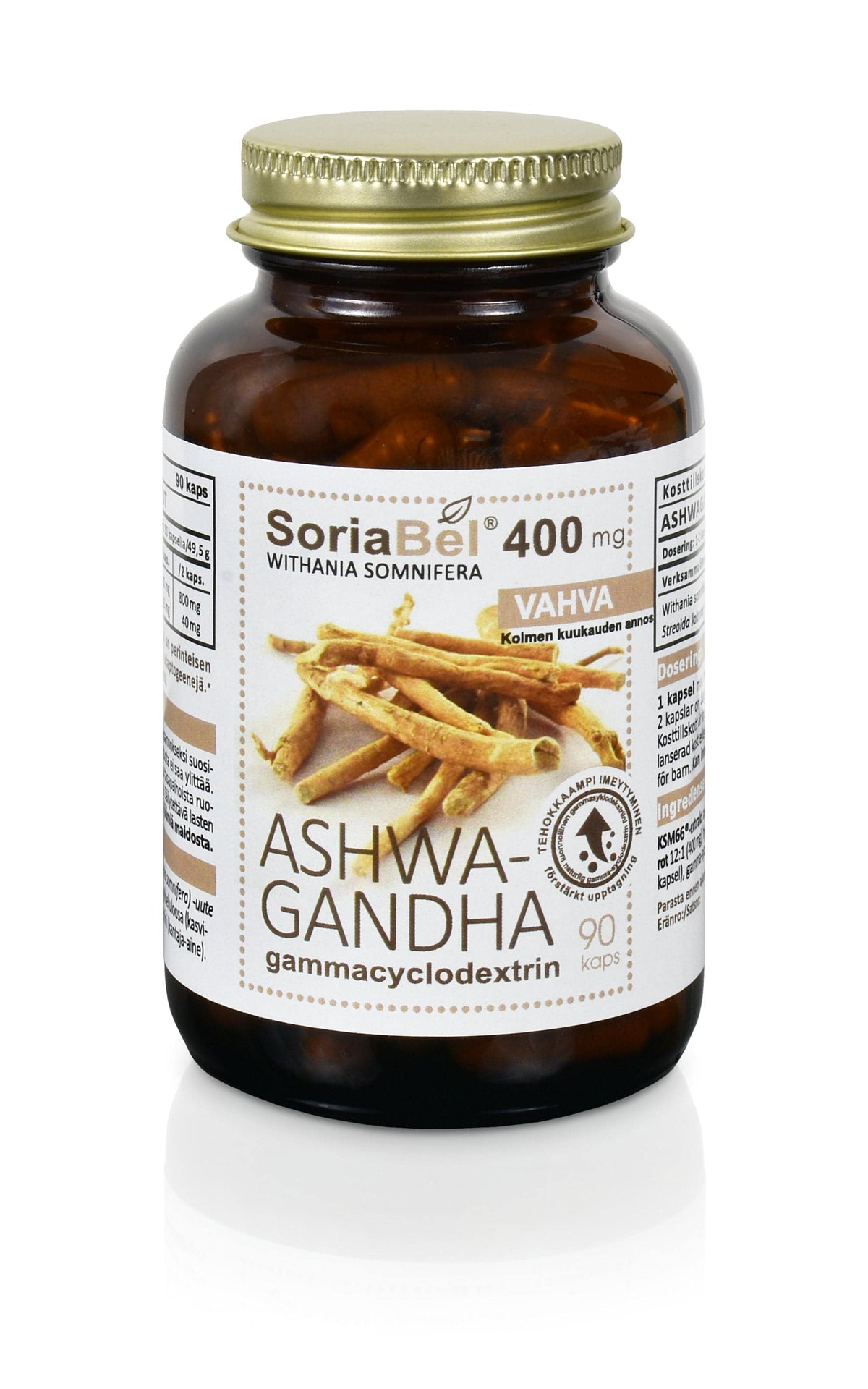 Soria Bel Ashwagandha 90 kaps