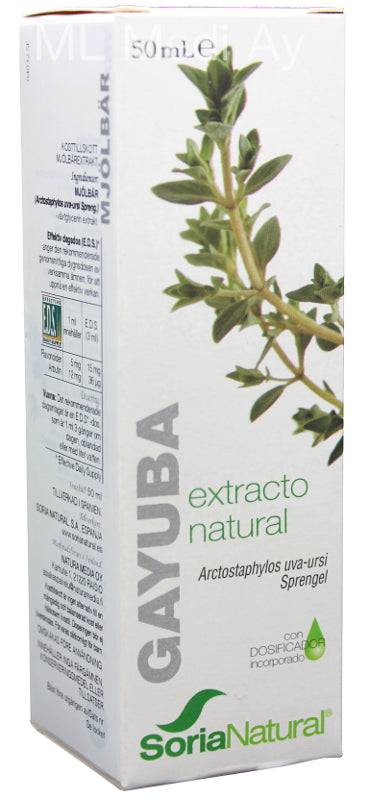 Soria Natural Formula XXI Gayuba Sianpuolukkauute 50ml