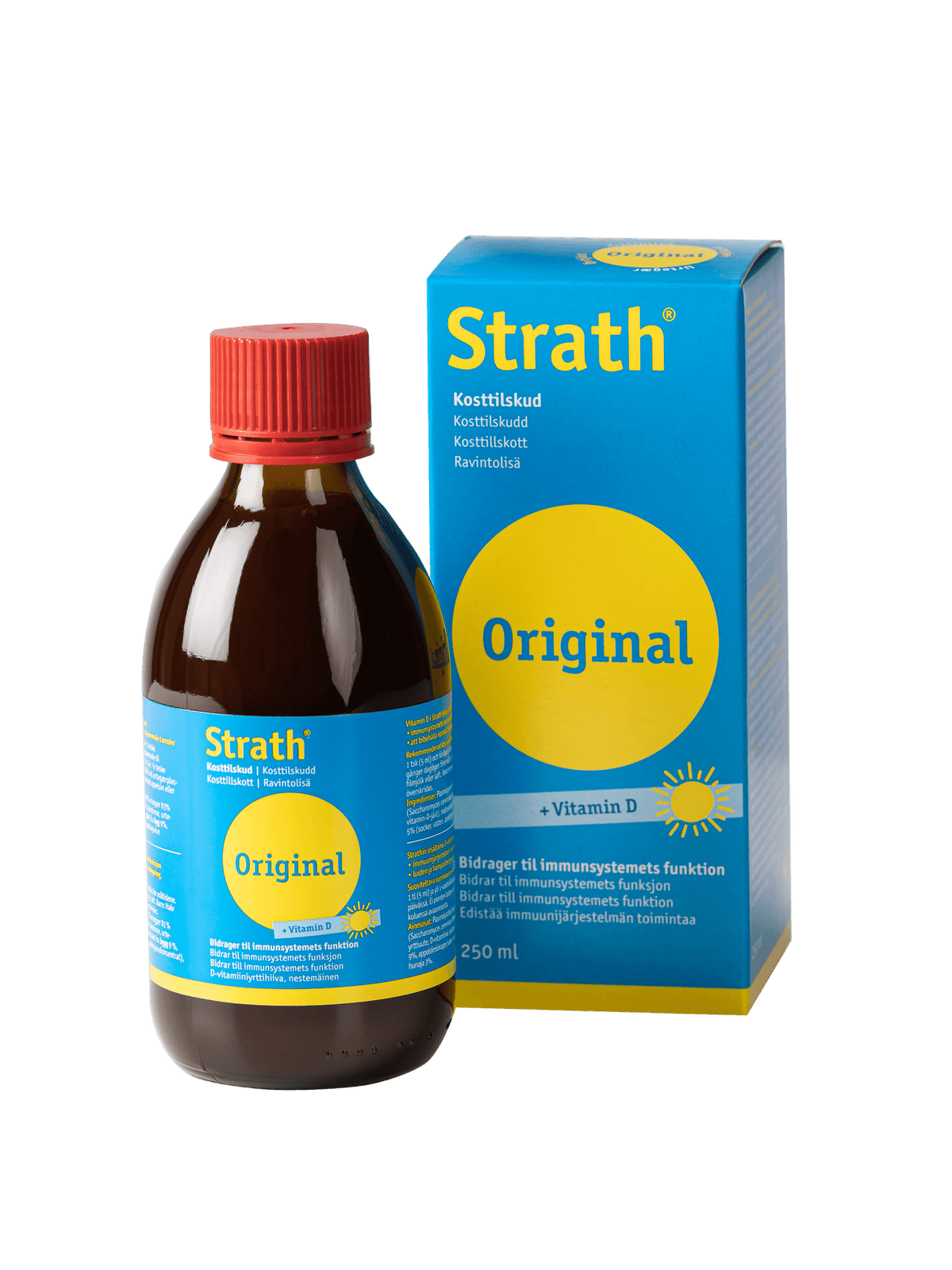 Strath Original + D-vitamiini 250 ml - Päiväys 10/2024