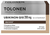 Tolonen Ubikinon Q10 200 mg + B-vitamiinit 60 kaps.
