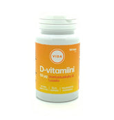 Vida D-vitamiini 50 µg 100 kaps.
