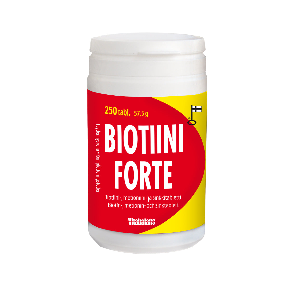 Biotiini Forte - Biotiini-, Metioniini- ja Sinkkitabletti koirille ja kissoille 250 tabl.