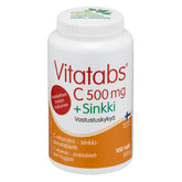 Vitatabs C 500 mg + Sinkki 100 purutabl.
