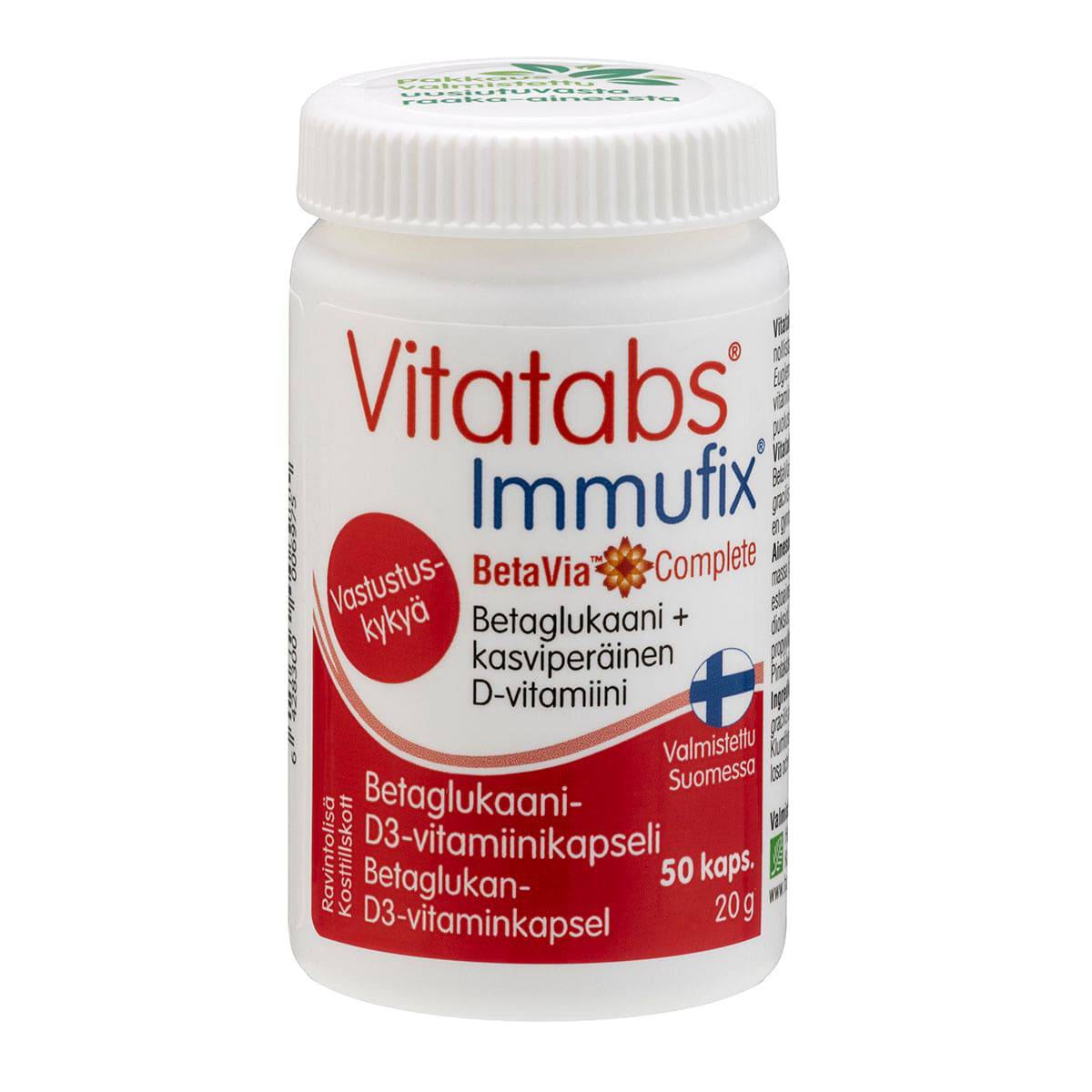 Vitatabs Immufix 50 kaps. - poistuu