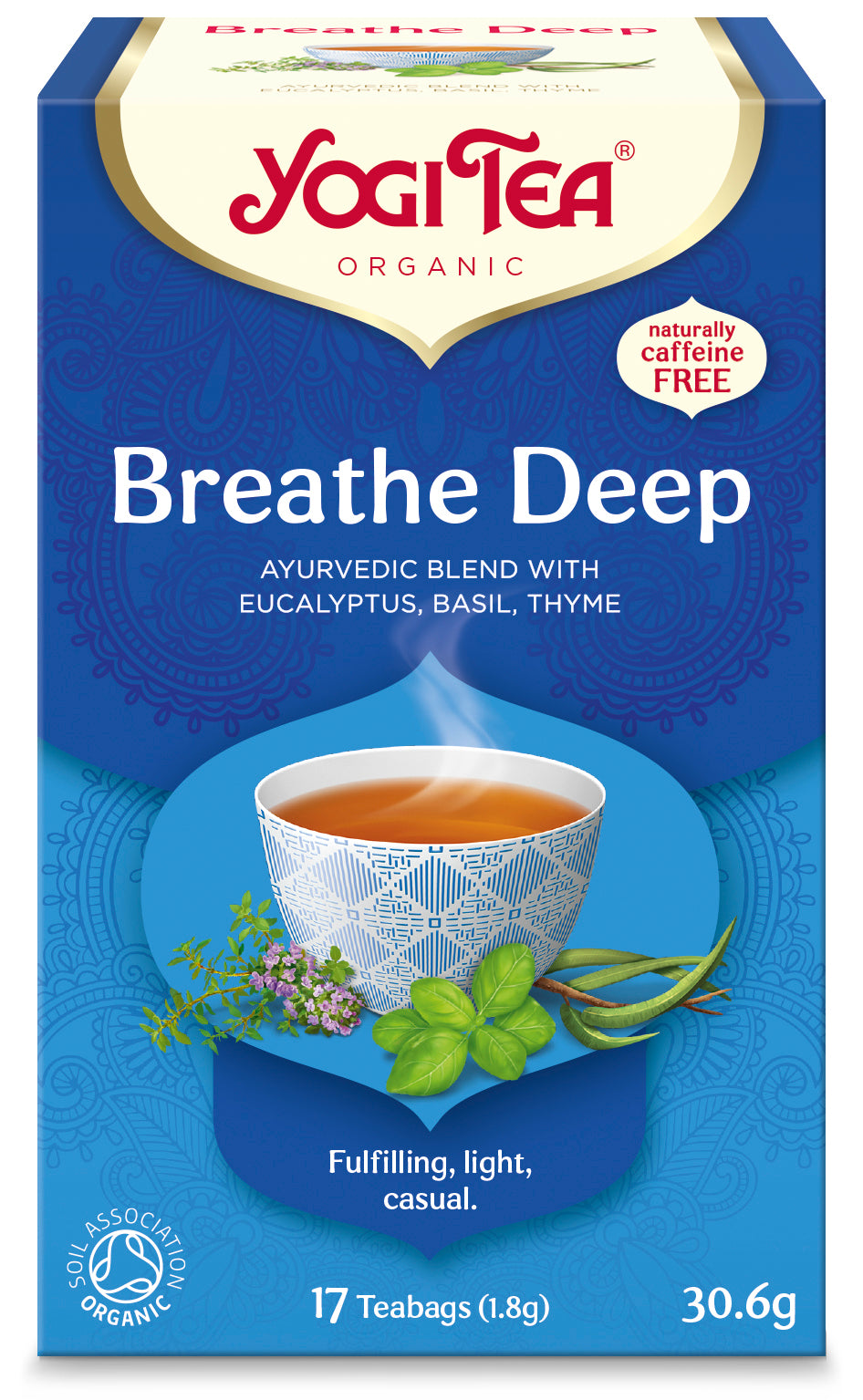 Yogi Tea Breathe Deep Teesekoitus 17 teepussia