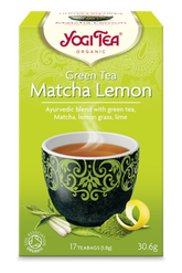 Yogi Tea Matcha Lemon Vihreä Tee 17 Teepussia